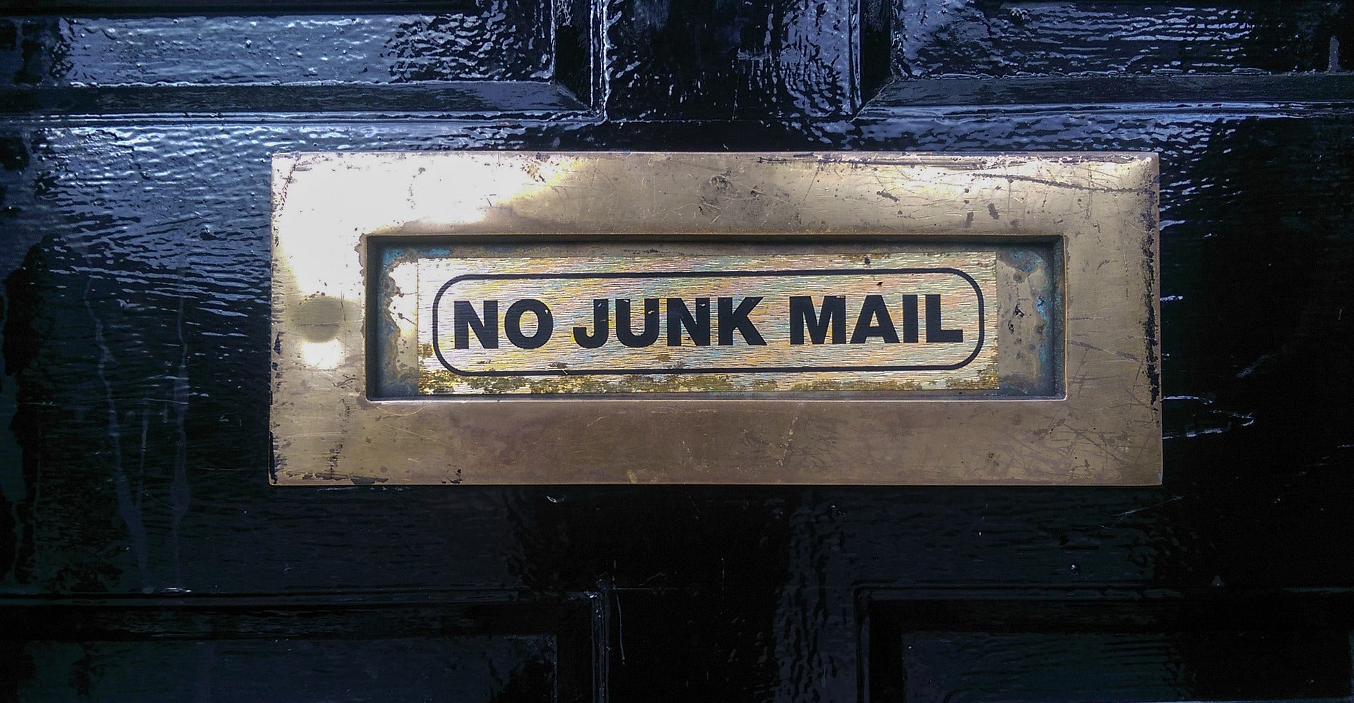 No junk mail