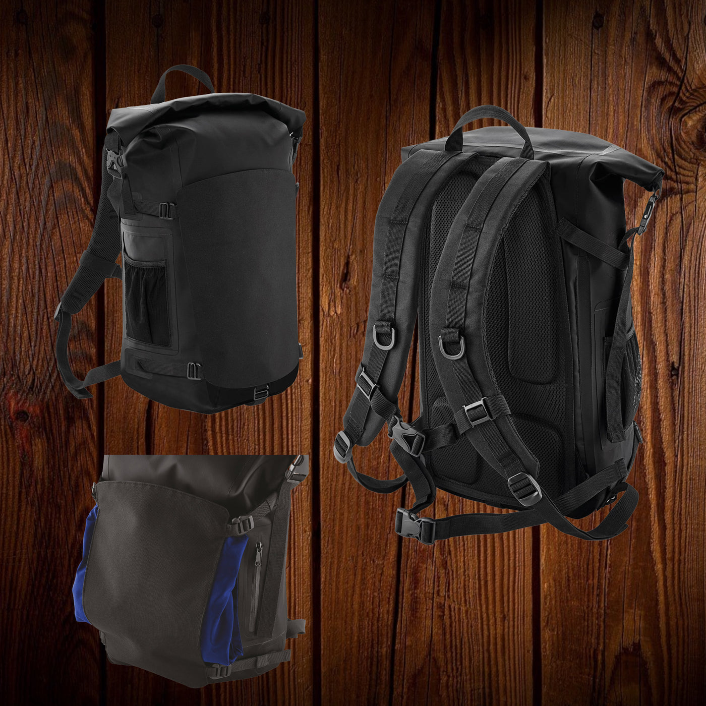 Sac à dos étanche V-DryPack™ 25L – Confort, sécurité et design pour les motards