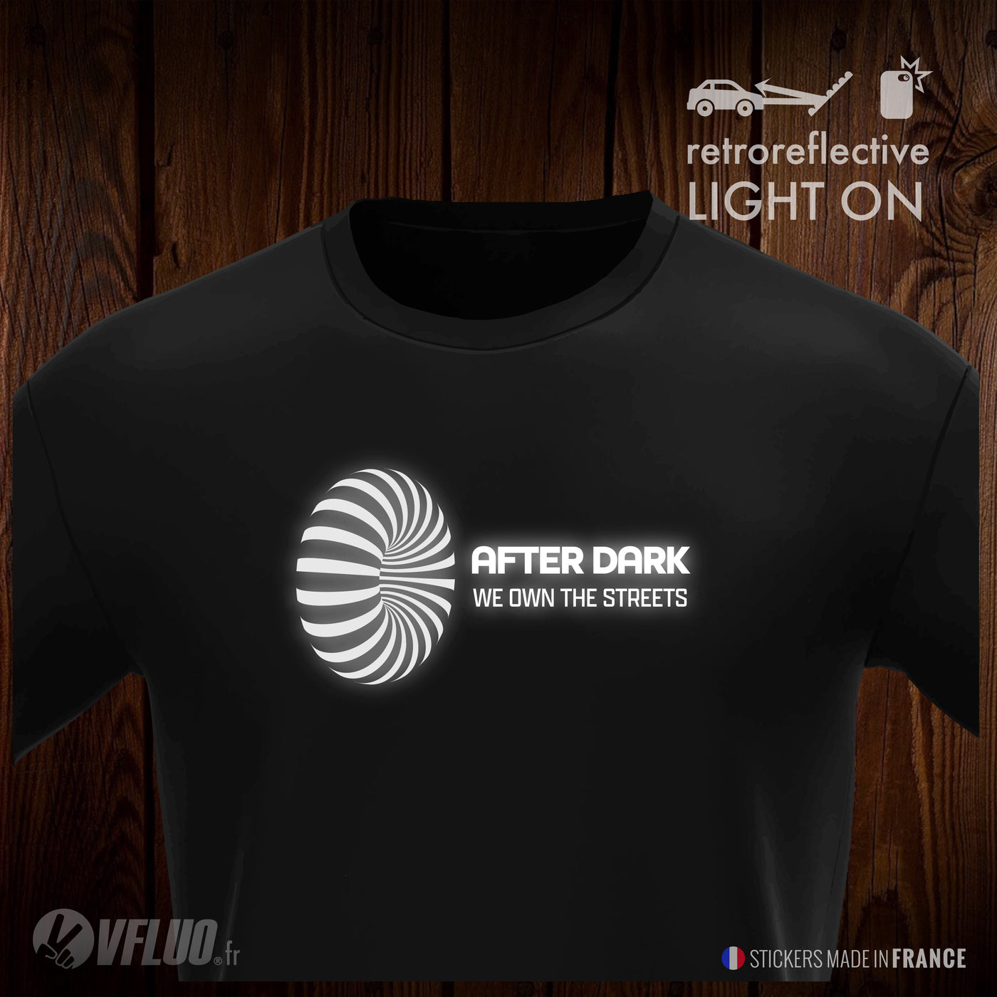 RZR_BLACK - TShirt Model AFTER DARK