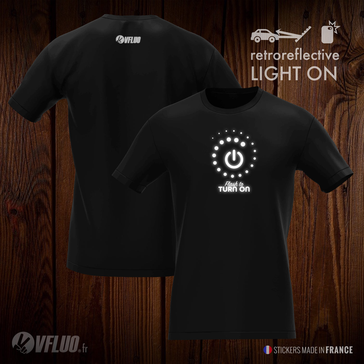 RZR_BLACK - TShirt Model FLASH TO TURN ON